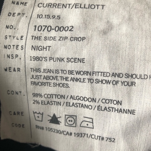 *2/$25 SALE* Current/Elliot Jeans - Picture 6 of 6
